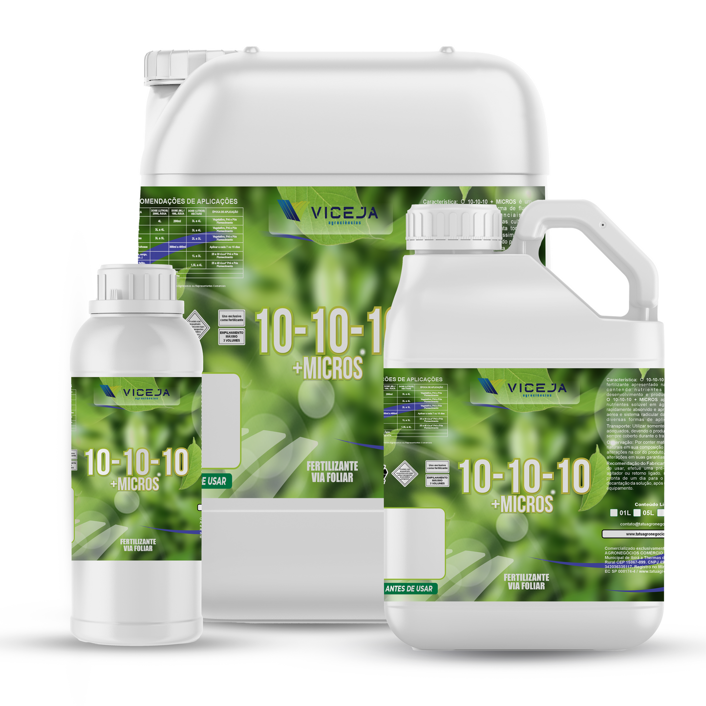 10-10-10 + MICROS – Fertilizante Balanceado com Micronutrientes Essenciais