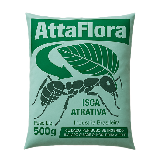 ATTA FLORA – Isca Atrativa para Controle de Formigas Cortadeiras