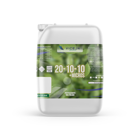 20-10-10 + MICROS – Nutrição Equilibrada para Todas as Culturas