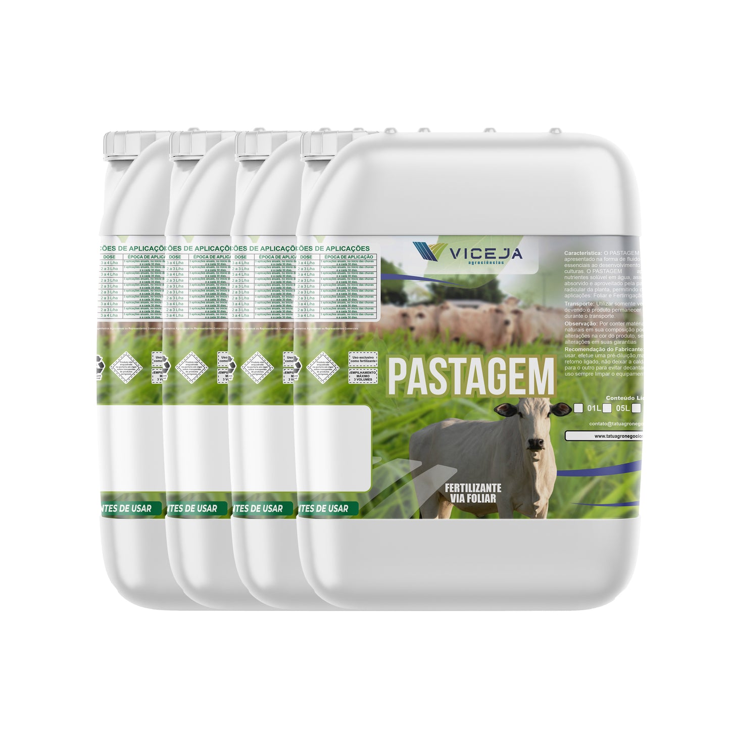 PASTAGEM – Mais Massa Verde Melhor Enraizamento e Maior Produção de Forragem