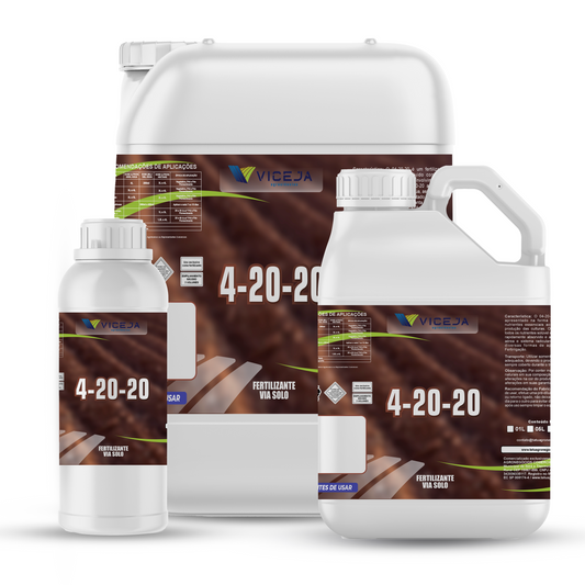NPK 04-20-20 - Mais Produtividade e Qualidade de Frutos com Maior Desenvolvimento de Raízes