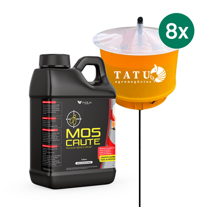 MOSCAUTE - Atrativo Biológico Controle Eficiente de Moscas