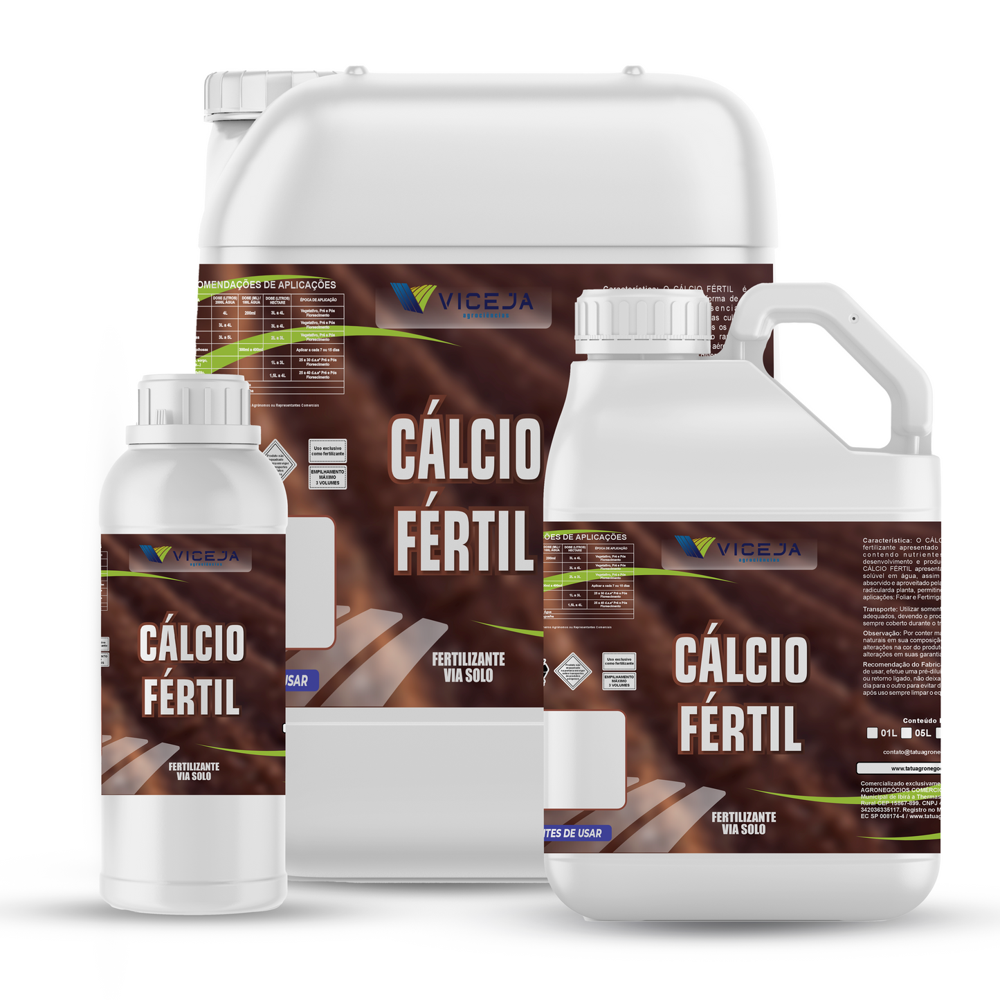 CÁLCIO FÉRTIL – Calcário Líquido Fortalecimento Celular e Mais Resistência