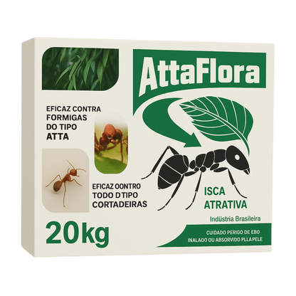 ATTA FLORA – Isca Atrativa para Controle de Formigas Cortadeiras