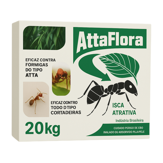 ATTA FLORA – Isca Atrativa para Controle de Formigas Cortadeiras