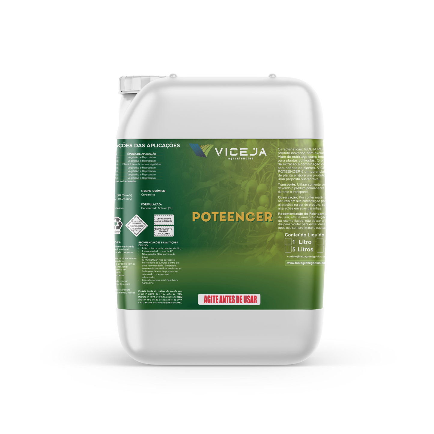 POTEENCER – Auxilia na Proteção da Lavoura