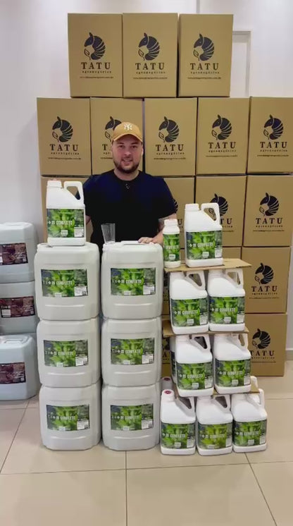 COMPLETO - Fertilizante Foliar para Todas as Culturas 12 em 1 (Macros, Micros + Aminoácidos)